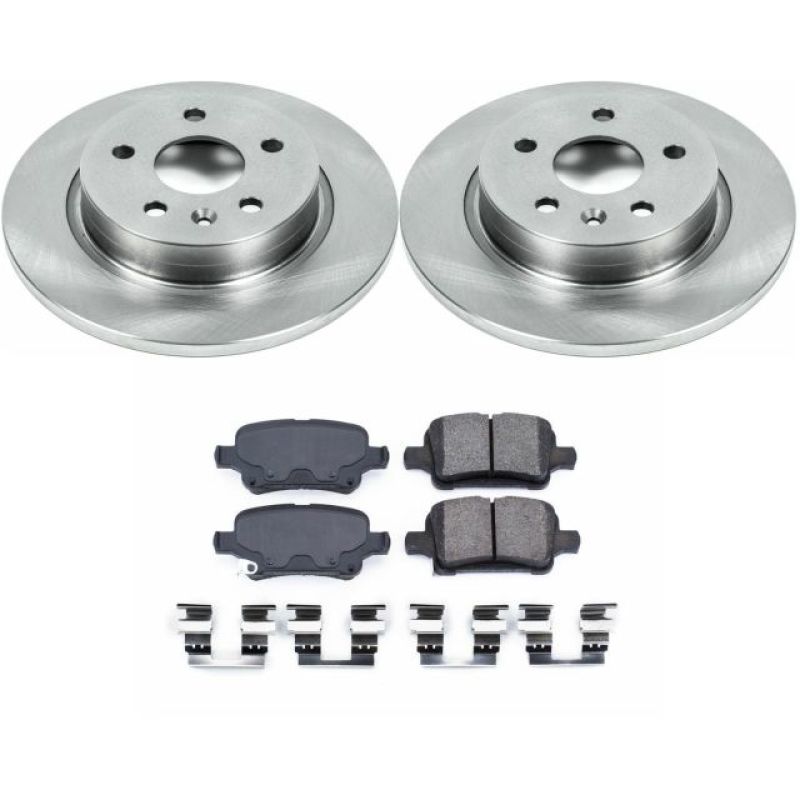 PowerStop PSB Autospecialty Kit Brakes, Rotors & Pads Brake Kits - OE main image