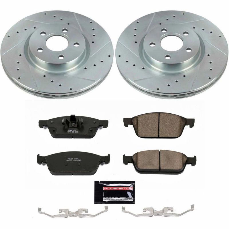 PowerStop PSB Z23 Evolution Kit Brakes, Rotors & Pads Brake Kits - Performance D&S main image