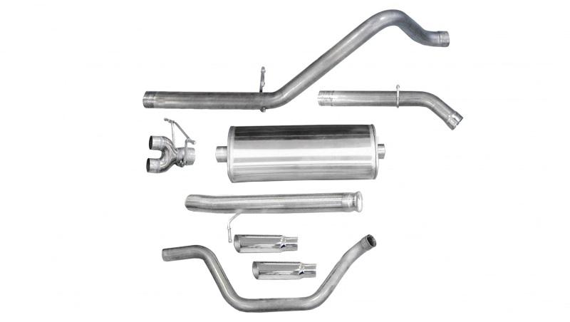 Corsa/dB 09-13 Chevrolet Silverado Reg. Cab/Std. Bed 1500 4.8L V8 Polished Sport Cat-Back Exhaust 24921 Main Image