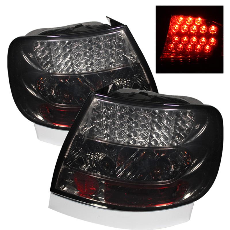 Spyder Audi A4 96-01 LED Tail Lights Smoke ALT-YD-AA496-LED-SM 5000132 Main Image