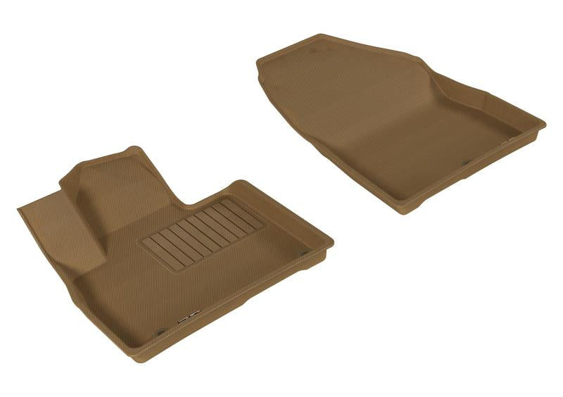 3D MAXpider 2016-2020 Kia Sorento Kagu 1st Row Floormat - Tan L1KA03011502 Main Image