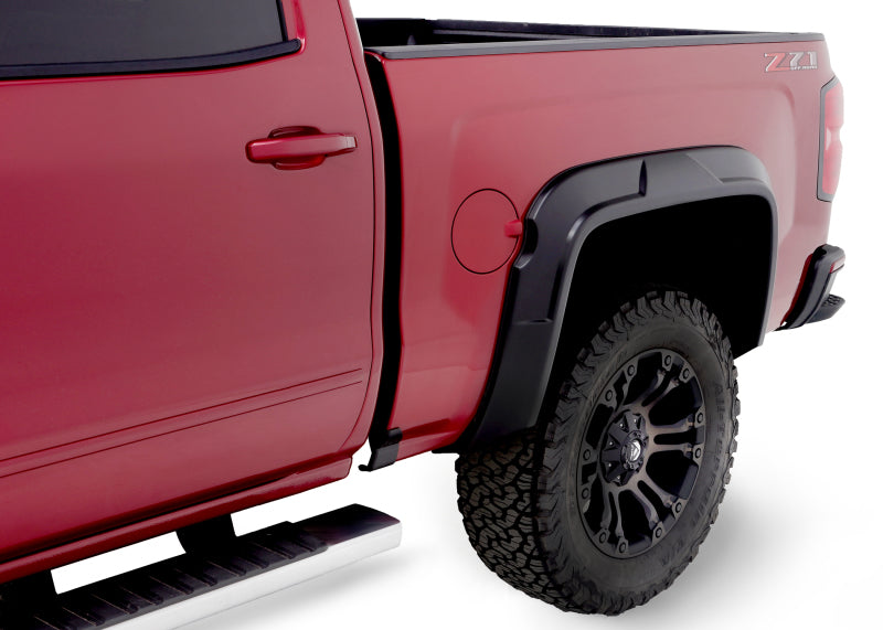 Bushwacker 2019 Chevrolet Silverado 1500 w/ 69.3in Fleetside Bed DRT Style Flares 4pc - Black 40944-02