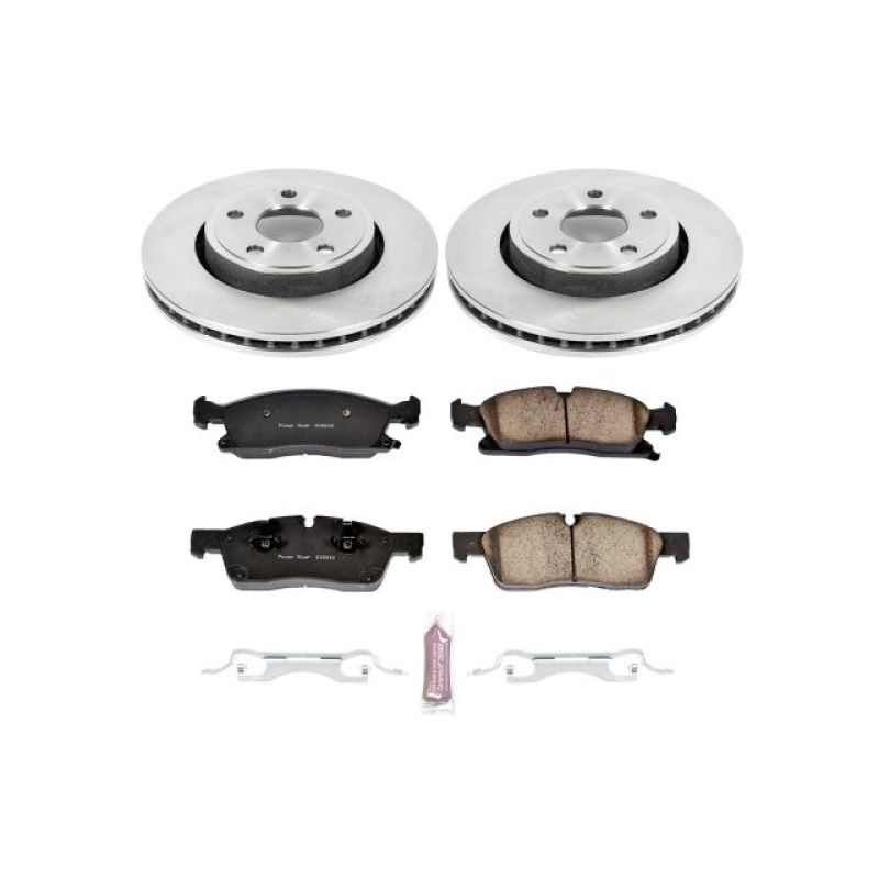 PowerStop PSB Autospecialty Kit Brakes, Rotors & Pads Brake Kits - OE main image