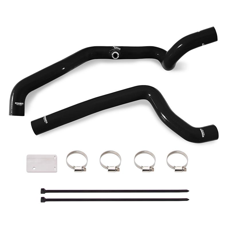 Mishimoto 18+ Jeep Wrangler JL 2.0L Black Silicone Radiator Coolant Hose Kit MMHOSE-JLH-18BK Main Image