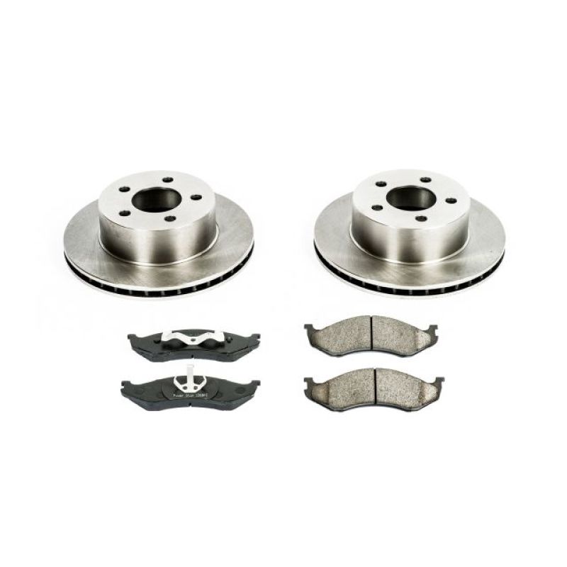 PowerStop PSB Autospecialty Kit Brakes, Rotors & Pads Brake Kits - OE main image