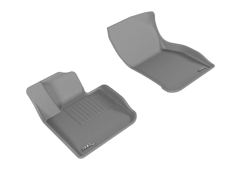 3D MAXpider 2014-2019 Mini Hardtop 4-Door Kagu 1st Row Floormat - Gray L1MN01511501 Main Image