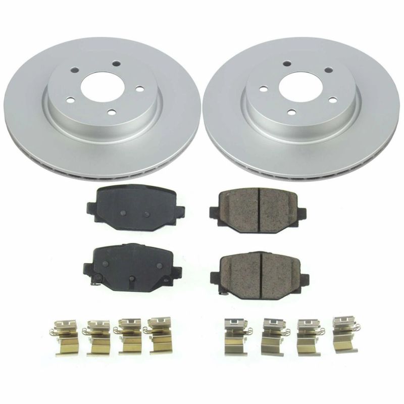 PowerStop PSB Z17 Evolution Coated Kit Brakes, Rotors & Pads Brake Kits - Performance Blank main image