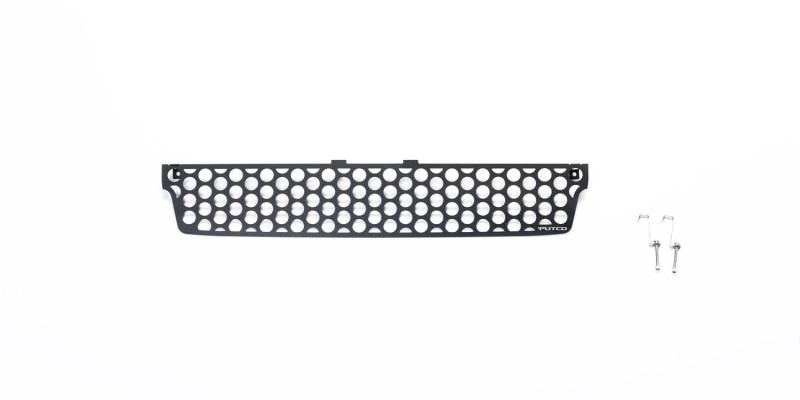 Putco 15-19 GMC Sierra HD - Stainless Steel - Black Punch Design Bumper Grille Bumper Grille Inserts 88196 Main Image