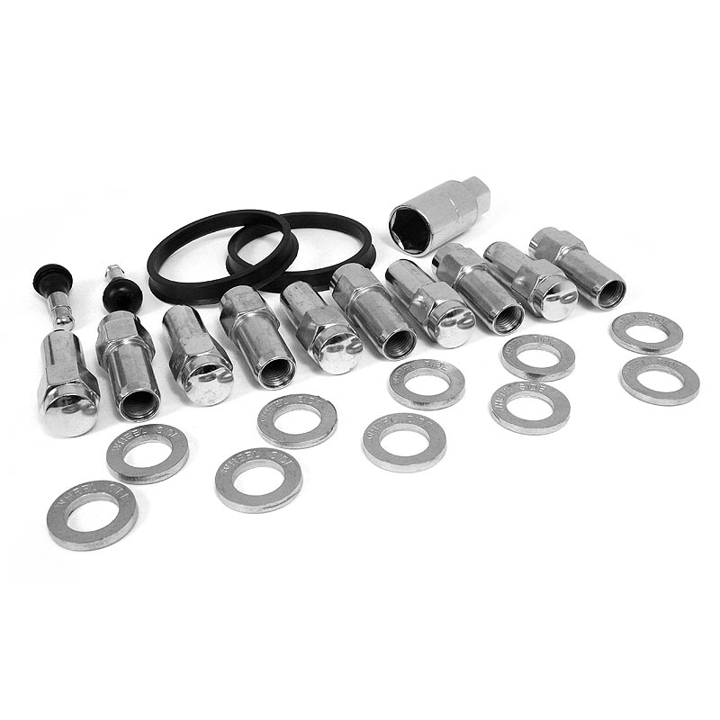 Race Star 14mm x 1.5 1.38in. Shank W/ 7/8in. Head Closed End Ram Truck Lug Kit - 10 PK 601-1415-10