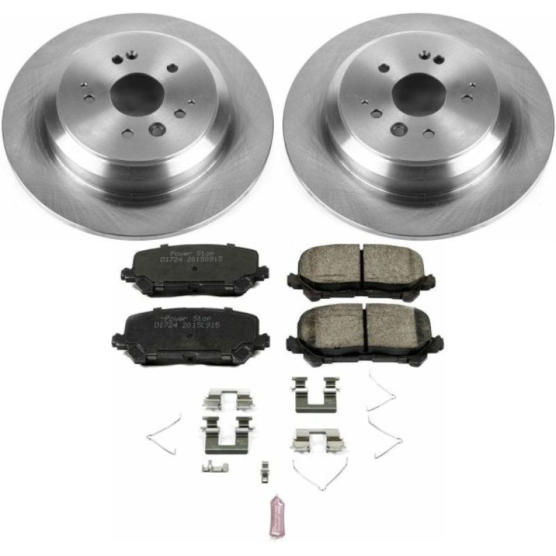 PowerStop PSB Autospecialty Kit Brakes, Rotors & Pads Brake Kits - OE main image