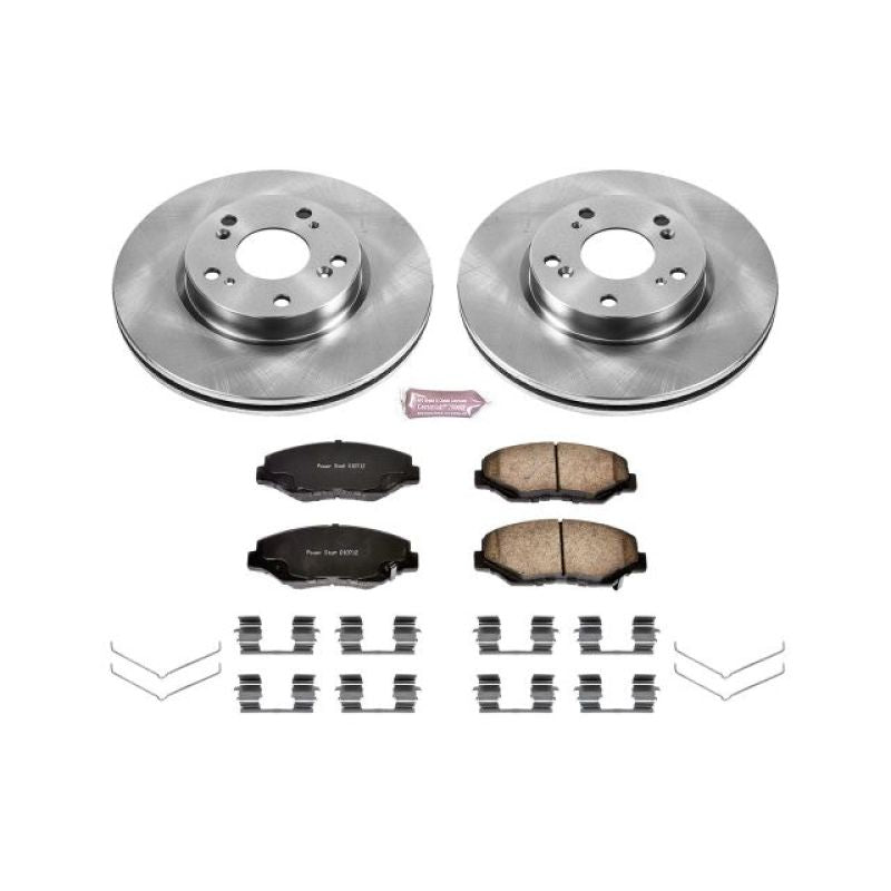 PowerStop PSB Autospecialty Kit Brakes, Rotors & Pads Brake Kits - OE main image