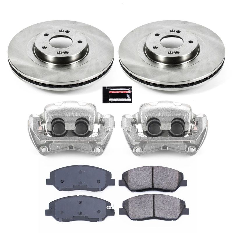 PowerStop PSB Autospecialty Kit w/Cals Brakes, Rotors & Pads Brake Kits - OE main image