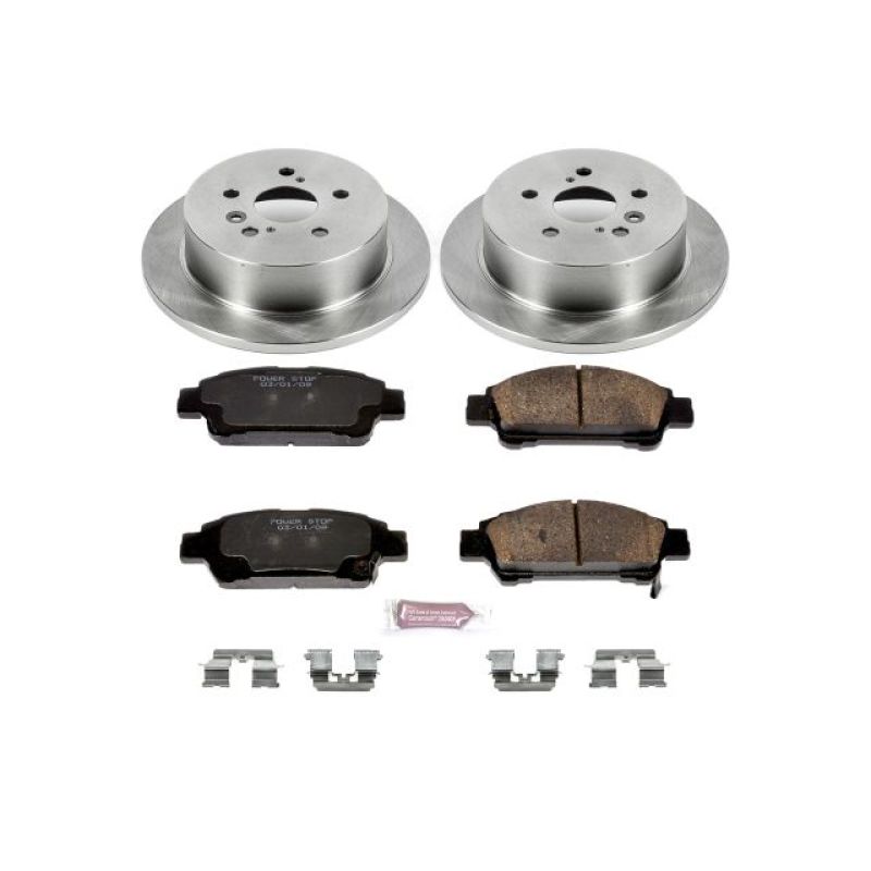 PowerStop PSB Autospecialty Kit Brakes, Rotors & Pads Brake Kits - OE main image