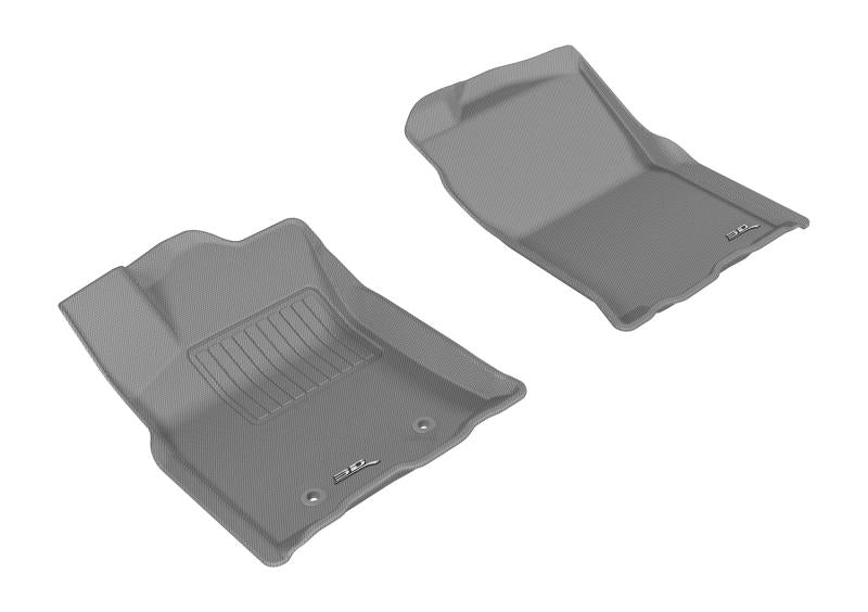 3D MAXpider 2016-2017 Toyota Tacoma Access Cab/Double Cab Kagu 1st Row Floormat - Gray L1TY19211501 Main Image