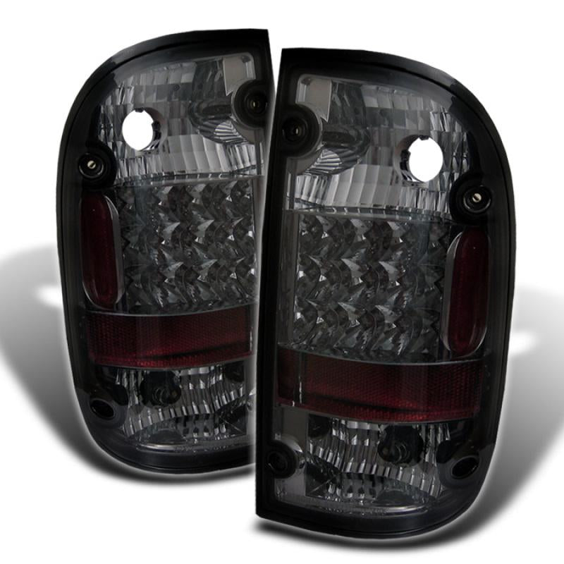 Spyder Toyota Tacoma 01-04 LED Tail Lights Smoke ALT-YD-TT01-LED-SM 5007889 Main Image