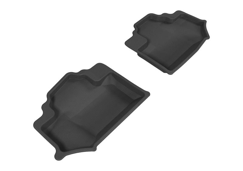 3D MAXpider 2014-2018 Jeep Wrangler JK 2-Door Kagu 2nd Row Floormats - Gray L1JP01221501 Main Image