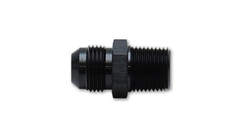 Vibrant Straight Adapter Fitting; Size: -6AN x 1/2" NPT