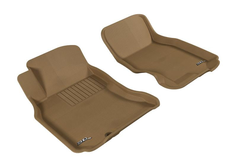 3D MAXpider 2003-2008 Infiniti FX35/45 Kagu 1st Row Floormat - Tan L1IN00011502 Main Image