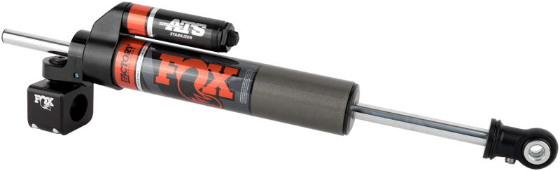 Fox 2007+ Jeep JK 2.0 Factory Series ATS Steering Stabilizer 22.15in Ext L - Orange Heritage Logo 983-02-145