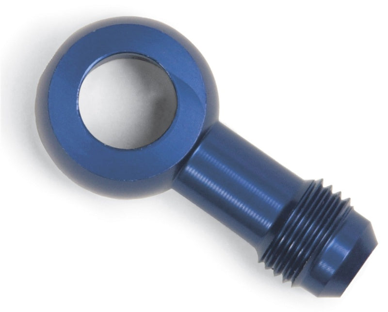 Russell -6 AN Male Flare For Civics w/Out Fuel Pressure Damper (12mm) - Blue