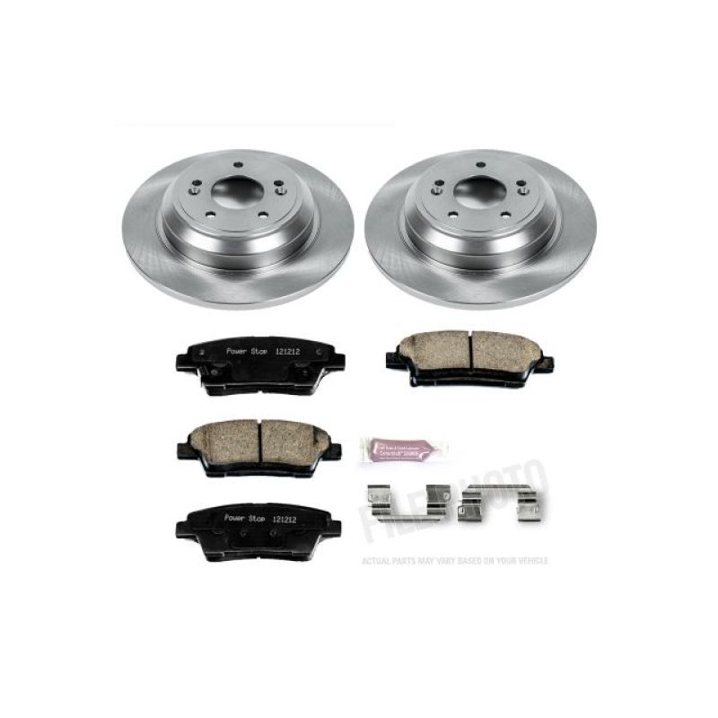 PowerStop PSB Autospecialty Kit Brakes, Rotors & Pads Brake Kits - OE main image