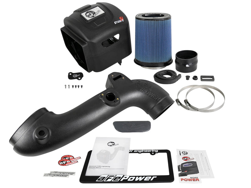 aFe MagnumFORCE Intake Stage-2 Si Fully Sealed Housing w/Pro 5R Media 11-16 GM Diesel Trucks 6.6L TD 54-82322-1