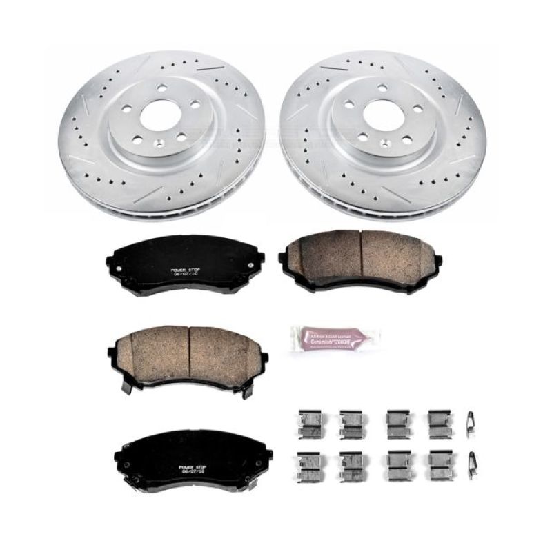 PowerStop PSB Z23 Evolution Kit Brakes, Rotors & Pads Brake Kits - Performance D&S main image