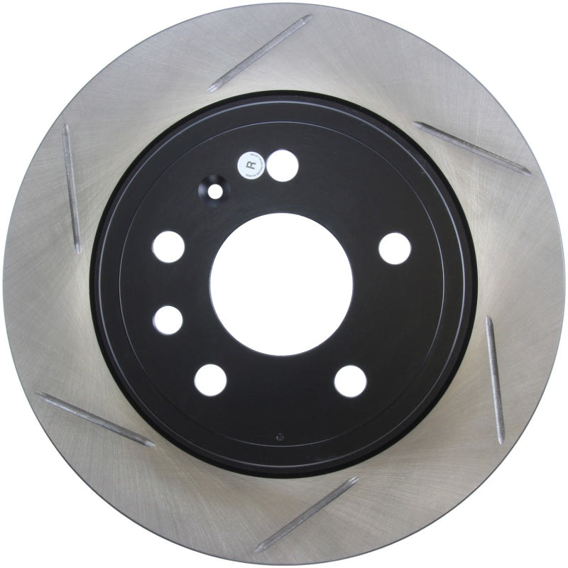 StopTech Sport Slotted Brake Rotor; Rear Left