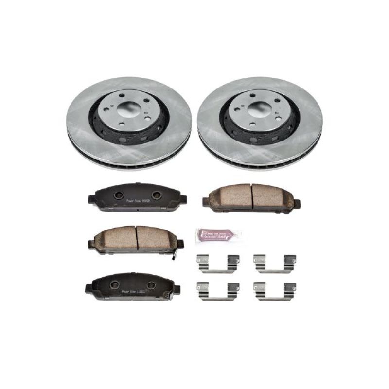 PowerStop PSB Autospecialty Kit Brakes, Rotors & Pads Brake Kits - OE main image