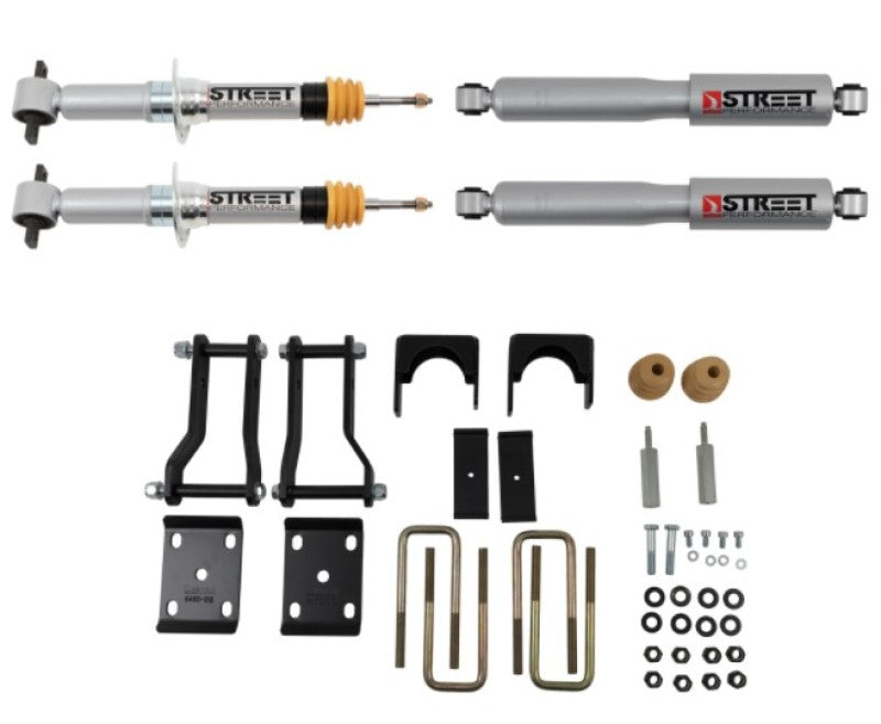 Belltech LOWERING Kit 2019+ Ford Ranger 2WD 2in Front/4in Rear 1044SP