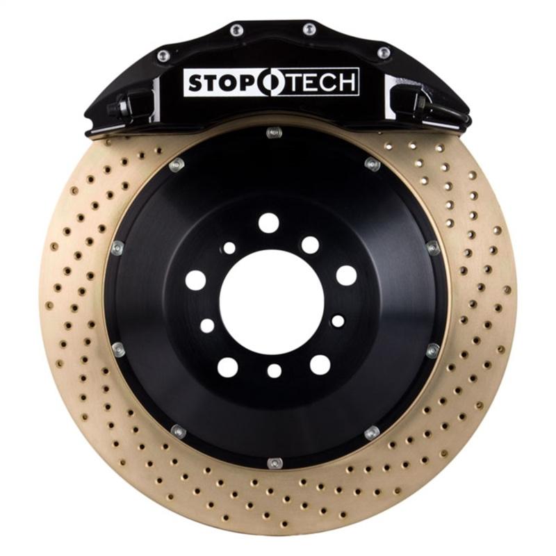 StopTech 00-05 Honda S2000 Black ST-60 Caliper 355x32mm Drilled Coated Rotors Front Big Brake Kit 83.429.6700.54 Main Image