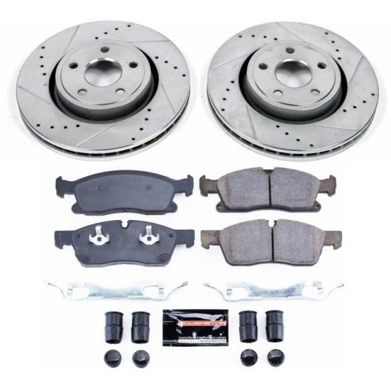 PowerStop PSB Z23 Evolution Kit Brakes, Rotors & Pads Brake Kits - Performance D&S main image