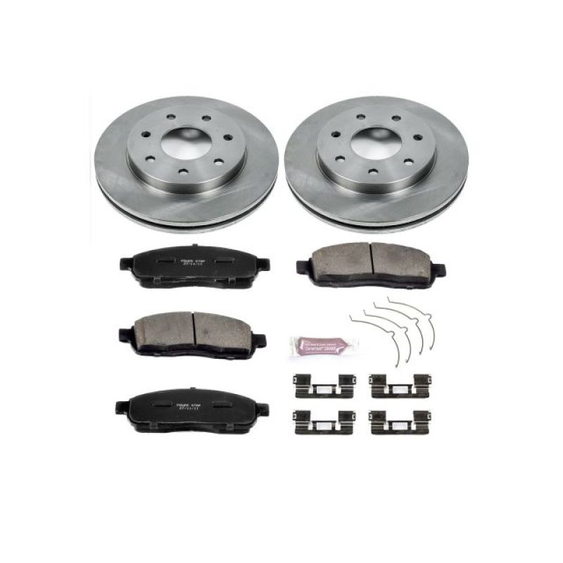 PowerStop PSB Autospecialty Kit Brakes, Rotors & Pads Brake Kits - OE main image