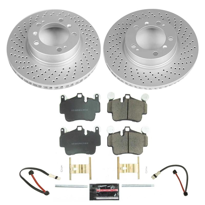 PowerStop PSB Z17 Evolution Coated Kit Brakes, Rotors & Pads Brake Kits - Performance Blank main image