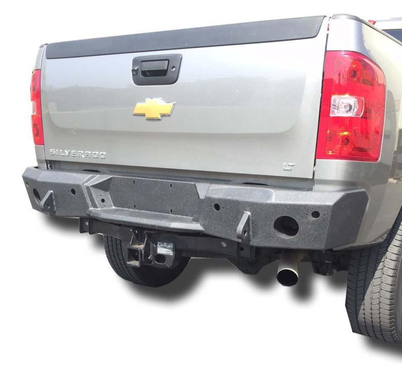 DV8 Offroad 11-14 Chevrolet Silverado 2500 Rear Bumper RBCS2-01 Main Image