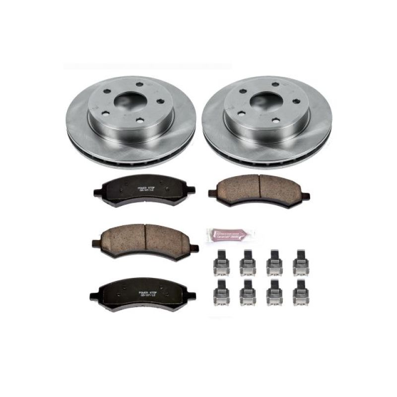 PowerStop PSB Autospecialty Kit Brakes, Rotors & Pads Brake Kits - OE main image