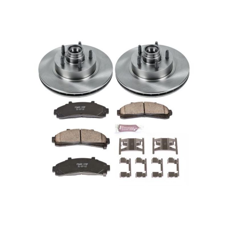 PowerStop PSB Autospecialty Kit Brakes, Rotors & Pads Brake Kits - OE main image