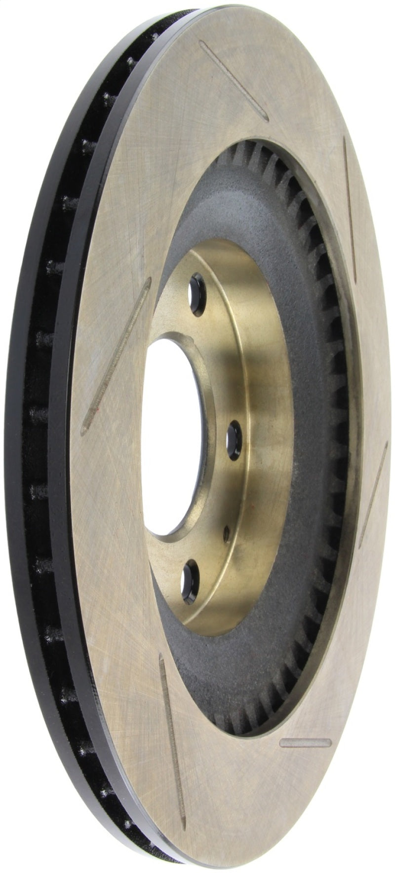 StopTech Sport Slotted Brake Rotor; Rear Right