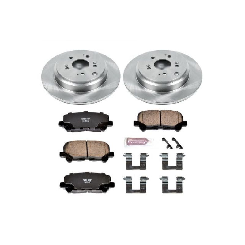 PowerStop PSB Autospecialty Kit Brakes, Rotors & Pads Brake Kits - OE main image