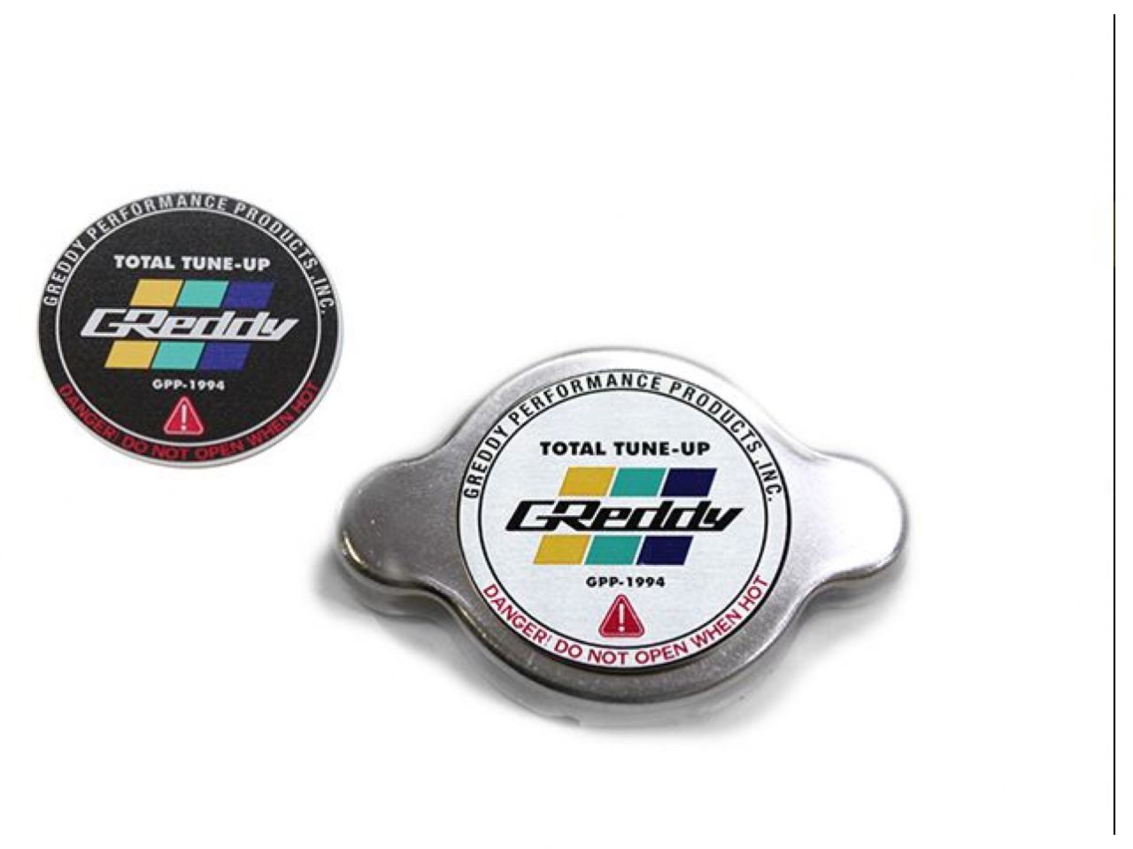 GReddy Type S Closed Cap - Polished - Universal Replacment Radiator Seal Cap