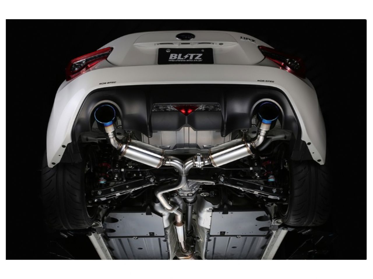 Blitz Exhaust System Nur-Spec VSR styleD ZN6/ZC6 86/BRZ 15ZRG