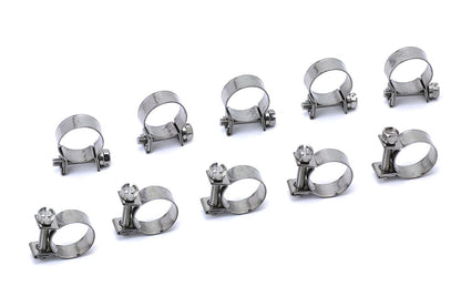 HPS Performance Products HPS Size # 16 Stainless Steel 3/8" Fuel Injection Hose Clamp, Range: 35/64" - 5/8" (14mm - 16mm)