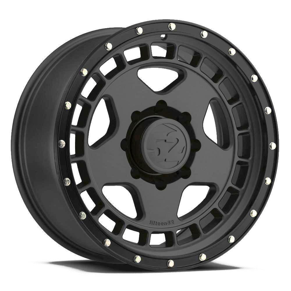 fifteen52 Turbomac Hd Asphalt Black (Satin Black/Steel Hardware) Wheel 17x8.5 0 5x150