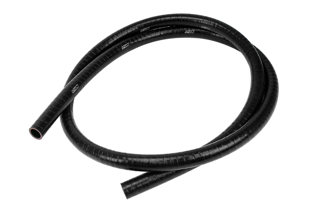 HPS 1/2" (13mm), FKM Lined Oil Resistant High Temperature Reinforced Silicone Hose, Black or Blue