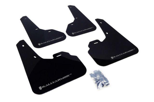 Rally Armor Mud Flaps MF17-UR-BLK/SIL Item Image