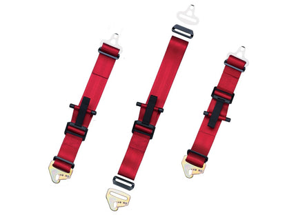 Schroth Racing Profi II 6-Point / Black / HANS Shoulder Wrap / 2in Lap Flexi