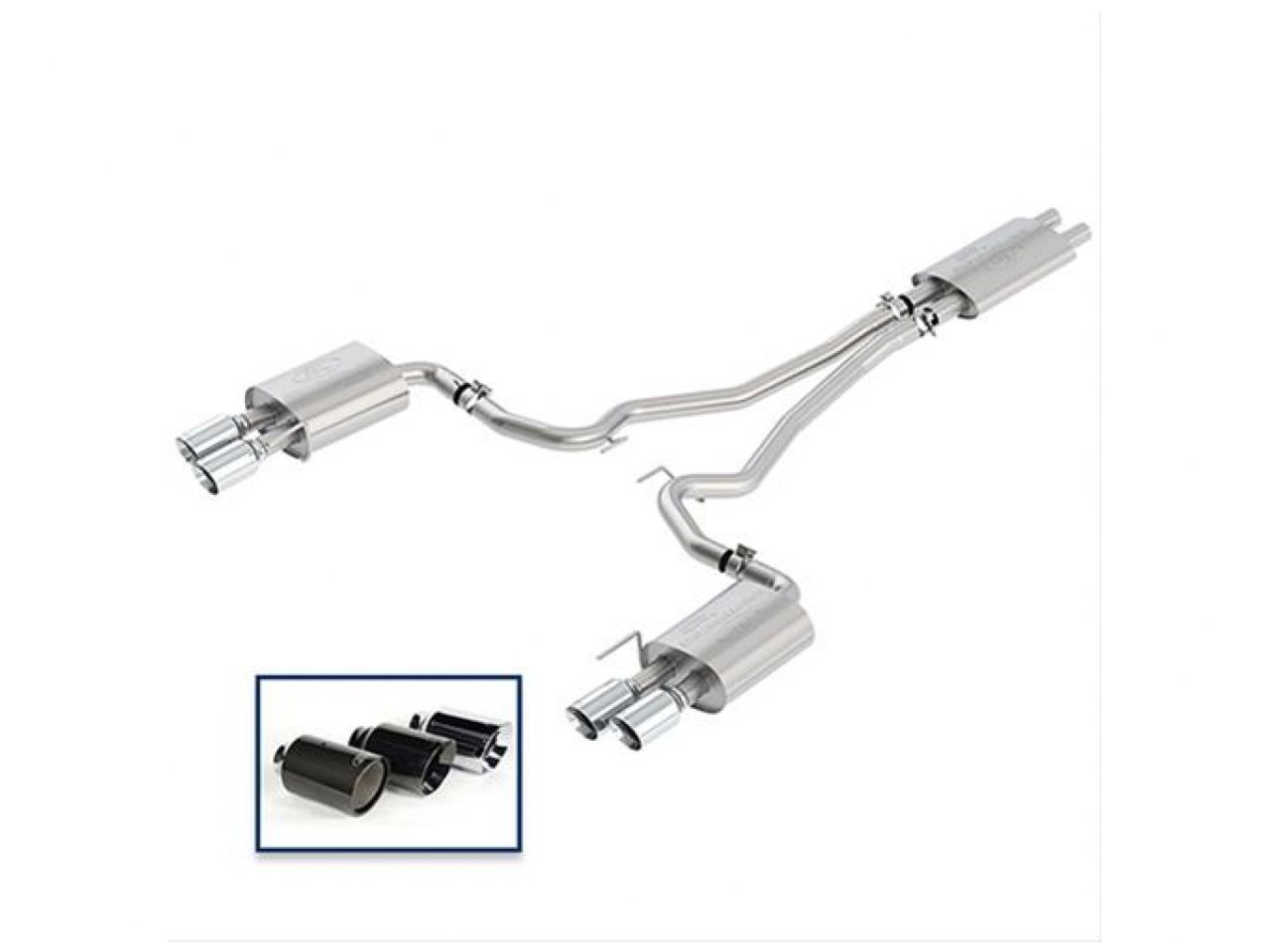 Ford Performance Parts Catback Exhaust M-5200-M8TCA Item Image