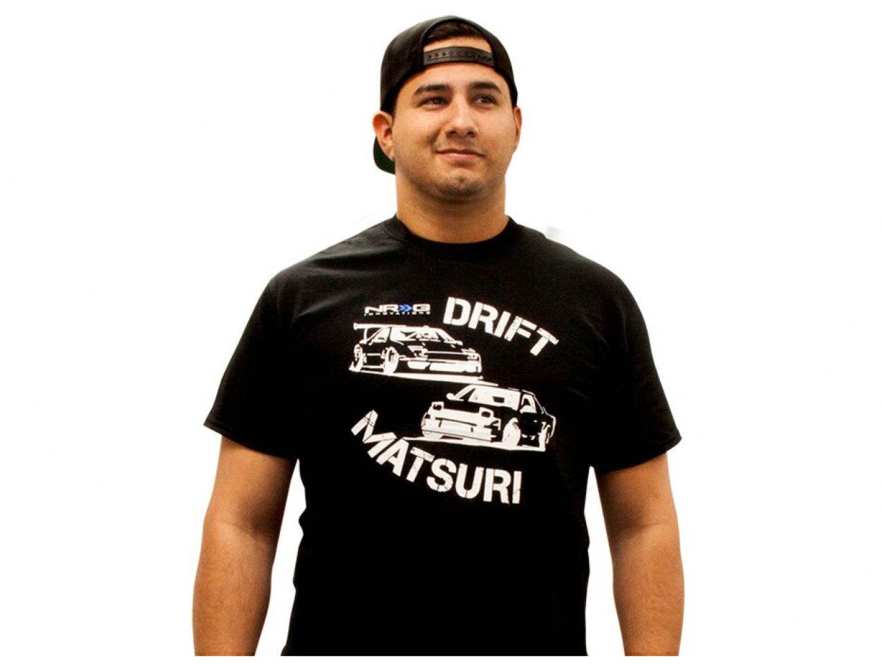 NRG Black T-Shirt. Drift Matsuri