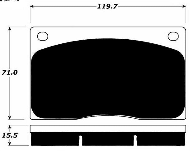 Porterfield Brake Pads for 1980 JAGUAR XJ 12