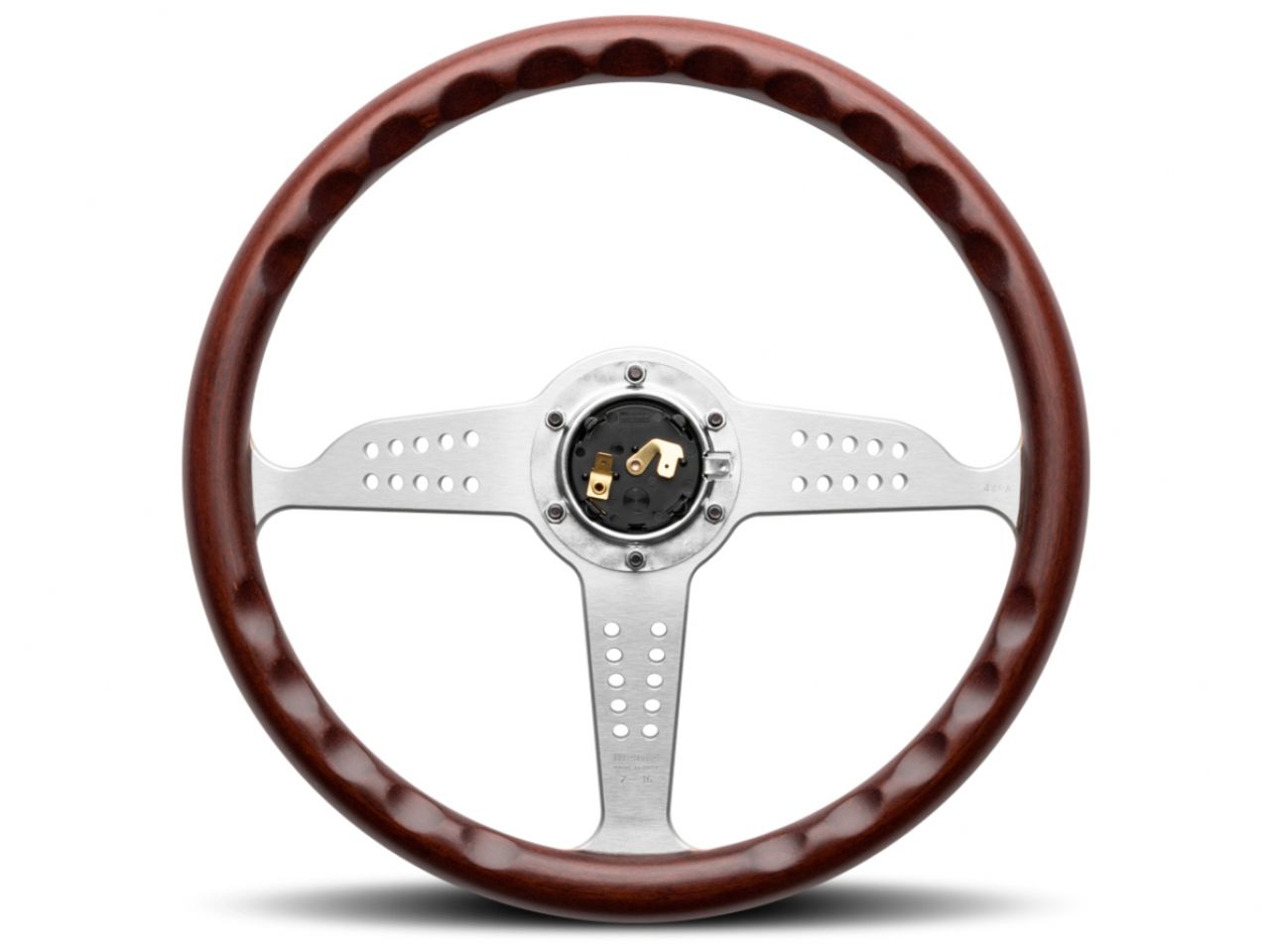 Momo Heritage Steering Wheels, Grand Prix, Size (MM): 350, Wood / Brush